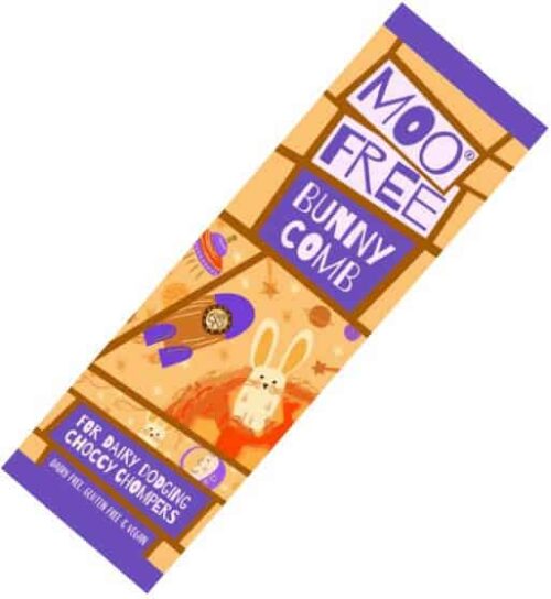 Moo Free Bunnycomb melkefri sjokolade