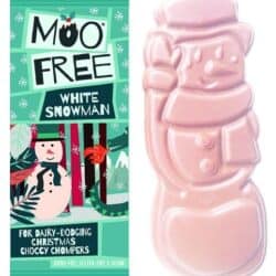 Moo Free White Snowman Bar