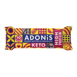Adonis Peanut Butter and Chocolate Keto Protein Bar