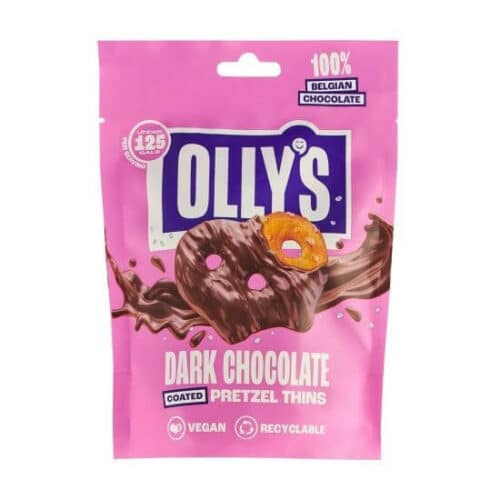 Ollys Dark Chocolate Pretzel Thins