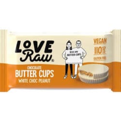 LoveRaw Butter Cups White Choc Peanut