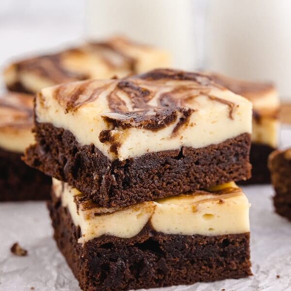 Biovegan My Cheesecake Brownies