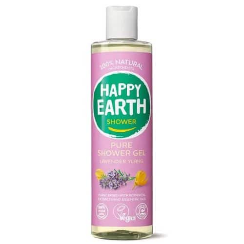 Happy Earth Shower Gel Lavender Ylang
