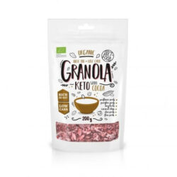 Diet Food Bio Keto Granola with Cocoa