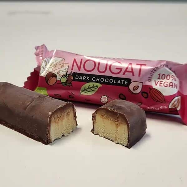 Bonvita Nougat Dark Chocolate Bar