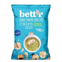 Bett'r Brown Rice Chips Chia and Quinoa