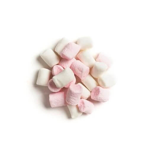 Freedom Mallows Pink and White Mini Marshmallows