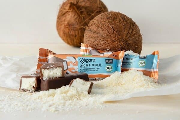 Veganz Choc Bar Coconut