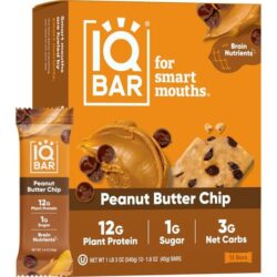IQBAR Peanut Butter Chip Bar