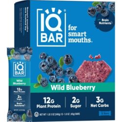 IQBAR Wild Blueberry Bar