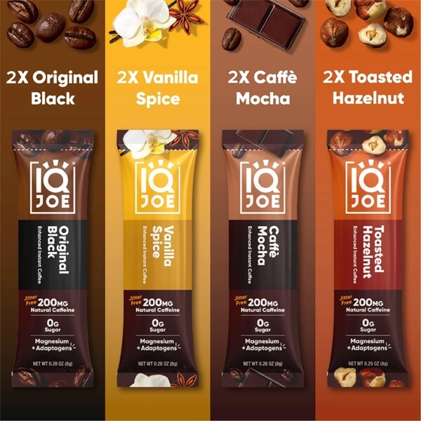 IQJOE Instant Coffee Variety Pack