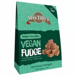 Mrs Tilly's Belgian Chocolate Vegan Fudge