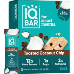 IQBAR Toasted Coconut Chip Bar