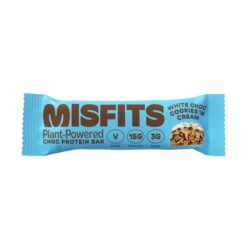 Misfits White Choc Cookies and Cream Protein Bar