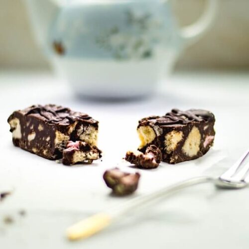 The Foods of Athenry Belgian Choc Biscuit Bar Caramel Rocky Road