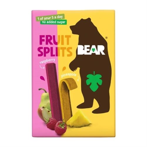 Bear Fruit Splits Pineapple and Raspberry