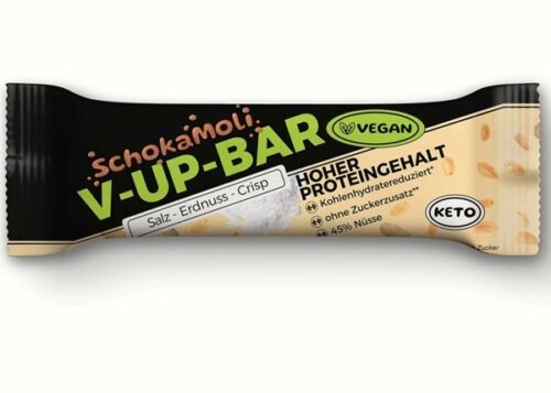 Schokamoli V-Up-Bar Salted Peanuts