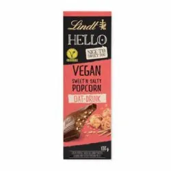 Lindt Hello Vegan Sweet and Salty Popcorn Bar