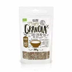Diet Food Bio Granola with Cocoa