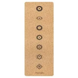 Myga Extra Large Chakra Cork Mat